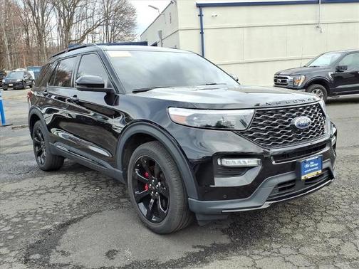 AGATE BLACK METALLIC 2023 Ford Explorer ST