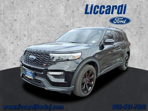 AGATE BLACK METALLIC 2023 Ford Explorer ST