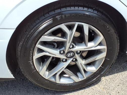 Quartz White 2021 Hyundai SONATA SEL