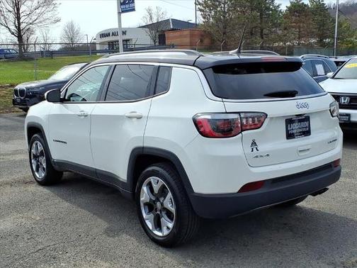 White Clearcoat 2018 Jeep Compass LIMITED