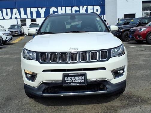 White Clearcoat 2018 Jeep Compass LIMITED