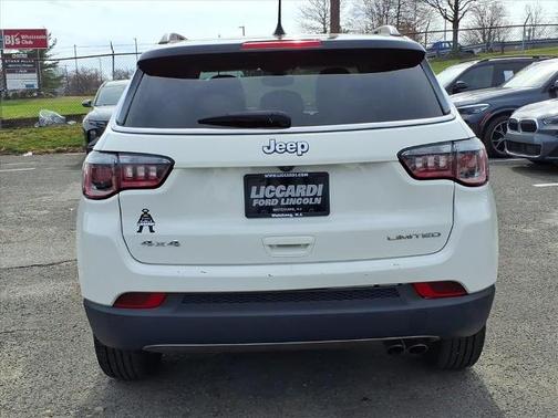 White Clearcoat 2018 Jeep Compass LIMITED