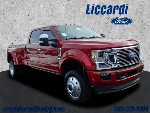RAPID RED 2022 Ford F-450 PLATINUM DRW