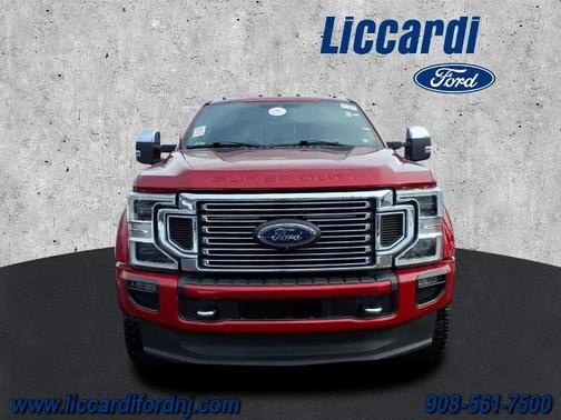 RAPID RED 2022 Ford F-450 PLATINUM DRW