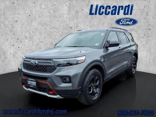 CARBONIZED GRAY METALLIC 2022 Ford Explorer TIMBERLINE