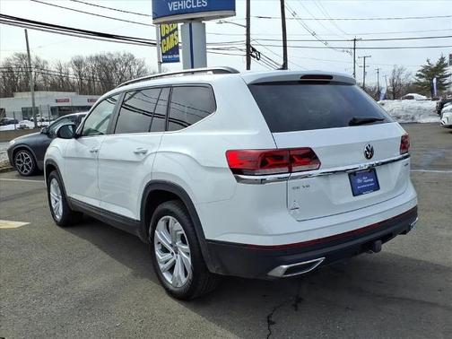 Pure White 2023 Volkswagen Atlas 3.6 SE W/ TECHNOLOGY