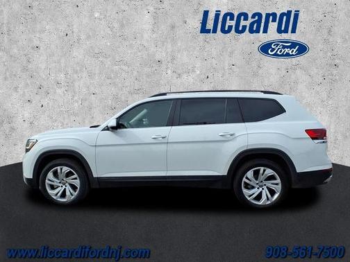 Pure White 2023 Volkswagen Atlas 3.6 SE W/ TECHNOLOGY