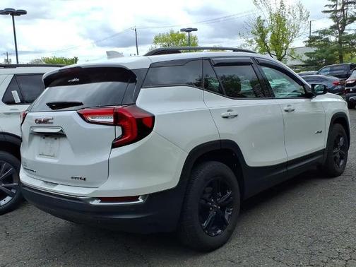 White Frost Tri-Coat 2023 GMC Terrain AT4