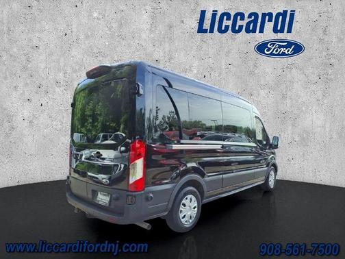 AGATE BLACK METALLIC 2024 Ford Transit-350 XLT