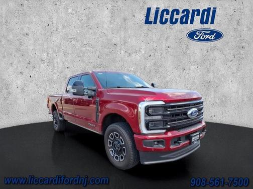RUBY RED 2025 Ford F-350 PLATINUM