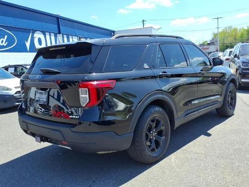 AGATE BLACK METALLIC 2023 Ford Explorer TIMBERLINE