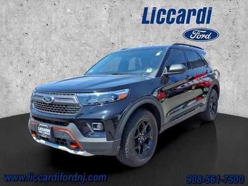 AGATE BLACK METALLIC 2023 Ford Explorer TIMBERLINE