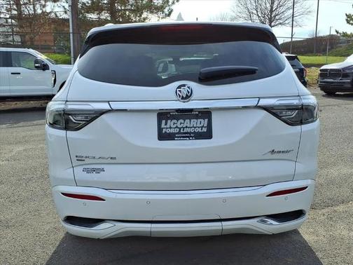 White Frost Tri-Coat 2022 Buick Enclave AVENIR