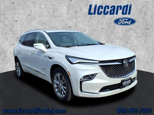 White Frost Tri-Coat 2022 Buick Enclave AVENIR