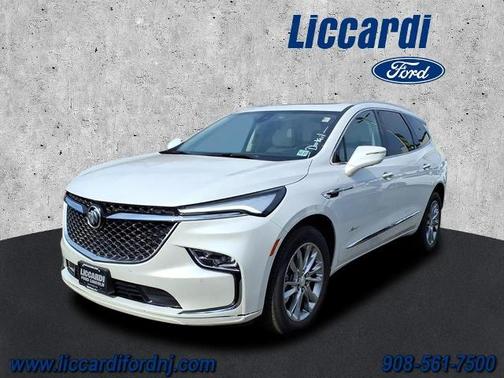 White Frost Tri-Coat 2022 Buick Enclave AVENIR
