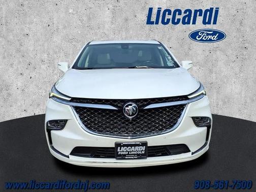 White Frost Tri-Coat 2022 Buick Enclave AVENIR