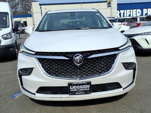 White Frost Tri-Coat 2022 Buick Enclave AVENIR