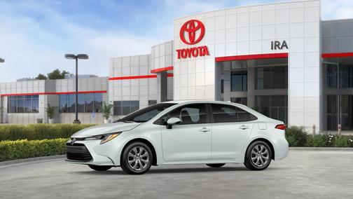 Wind Chill Pearl 2026 Toyota Corolla LE