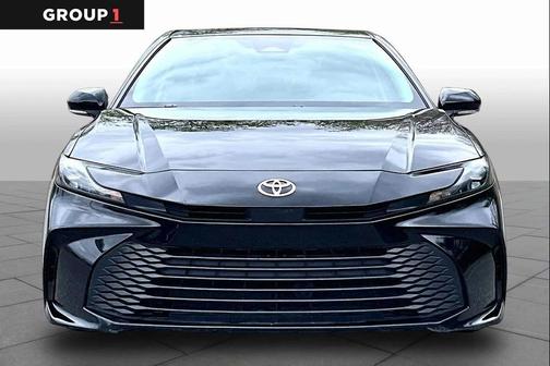 Midnight Black Metallic 2025 Toyota Camry LE