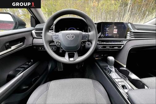 Midnight Black Metallic 2025 Toyota Camry LE