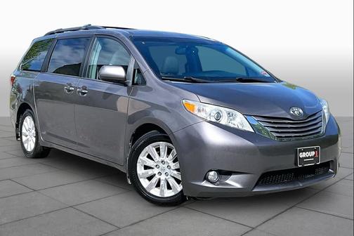 Predawn Gray Mica 2015 Toyota Sienna XLE