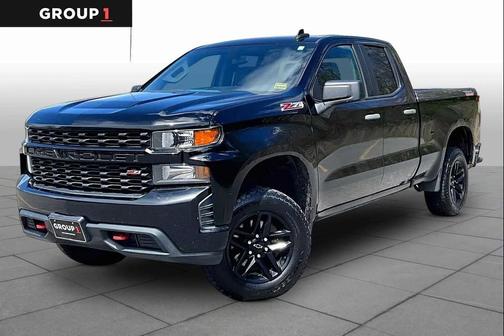 Black 2019 Chevrolet Silverado 1500 Custom Trail Boss