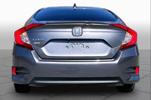 Black 2017 Honda Civic EX-T