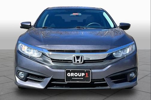 Black 2017 Honda Civic EX-T