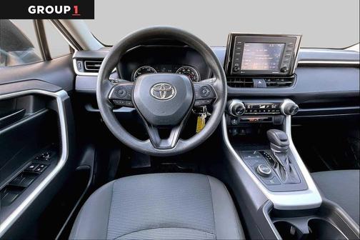 Super White 2020 Toyota RAV4 Hybrid LE