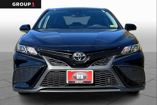 Midnight Black Metallic 2023 Toyota Camry SE