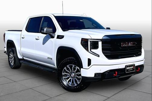 Summit White 2023 GMC Sierra 1500 AT4
