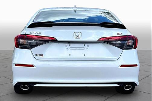 Platinum White Pearl 2023 Honda Civic Si Base