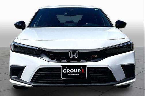 Platinum White Pearl 2023 Honda Civic Si Base