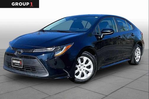 Midnight Black Metallic 2024 Toyota Corolla LE