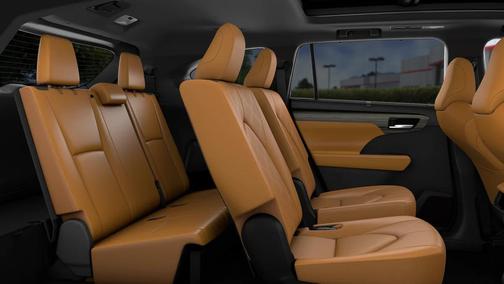 Midnight Black Metallic 2026 Toyota Highlander Hybrid Platinum