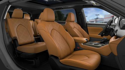 Midnight Black Metallic 2026 Toyota Highlander Hybrid Platinum