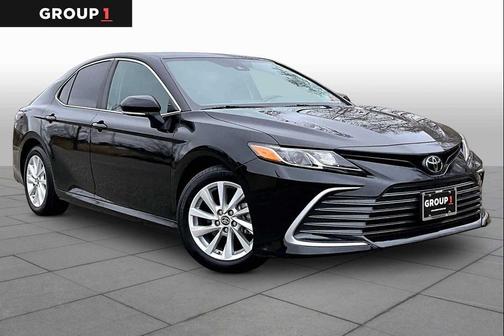 Midnight Black Metallic 2023 Toyota Camry LE