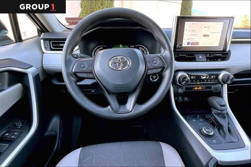 Magnetic Gray Metallic 2025 Toyota RAV4 Hybrid XLE