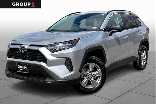 Silver Sky Metallic 2022 Toyota RAV4 Hybrid LE
