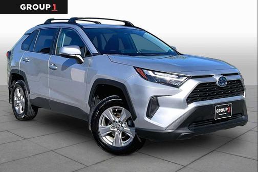Silver Sky Metallic 2024 Toyota RAV4 Hybrid XLE