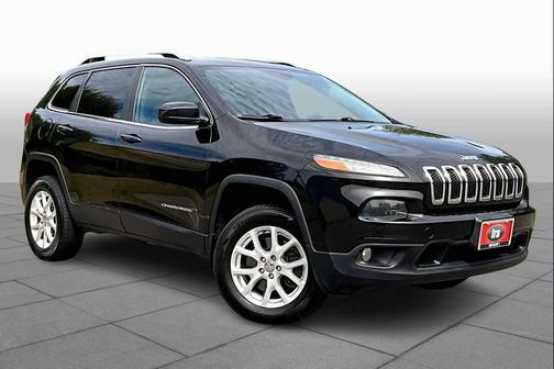 Brilliant Black Crystal Pearlcoat 2015 Jeep Cherokee Latitude