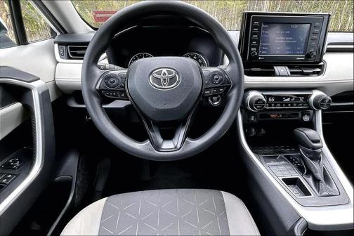 Super White 2021 Toyota RAV4 XLE