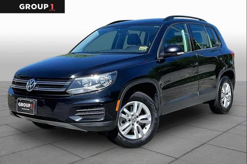 Deep Black Pearl 2016 Volkswagen Tiguan S