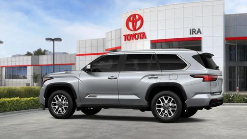Celestial Silver Metallic 2026 Toyota Sequoia 1794 Edition
