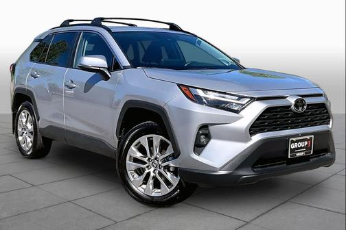 Silver Sky Metallic 2025 Toyota RAV4 XLE Premium
