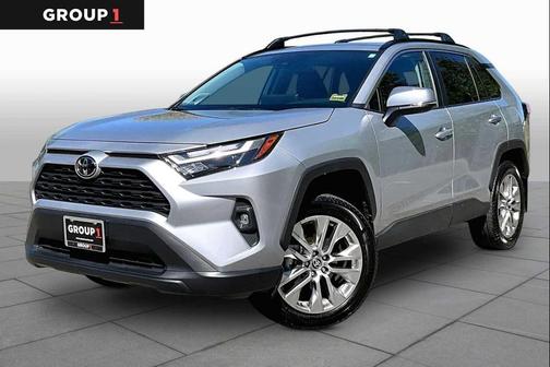 Silver Sky Metallic 2025 Toyota RAV4 XLE Premium