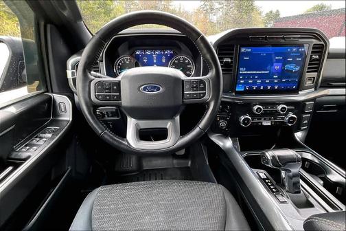 AGATE BLACK METALLIC 2022 Ford F-150 XLT
