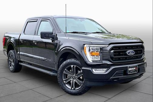 AGATE BLACK METALLIC 2022 Ford F-150 XLT