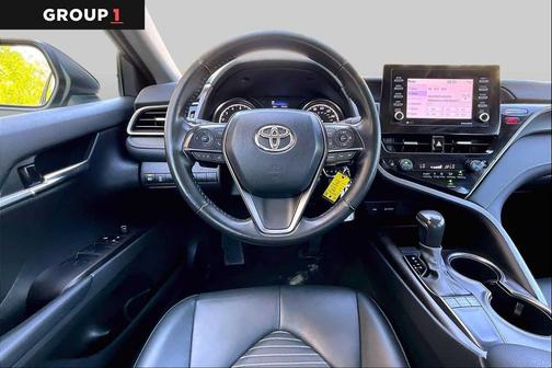 Midnight Black Metallic 2024 Toyota Camry SE