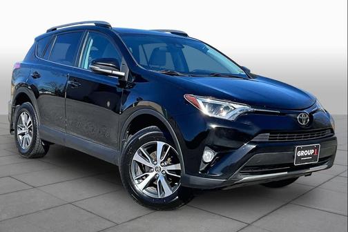 Black 2017 Toyota RAV4 XLE